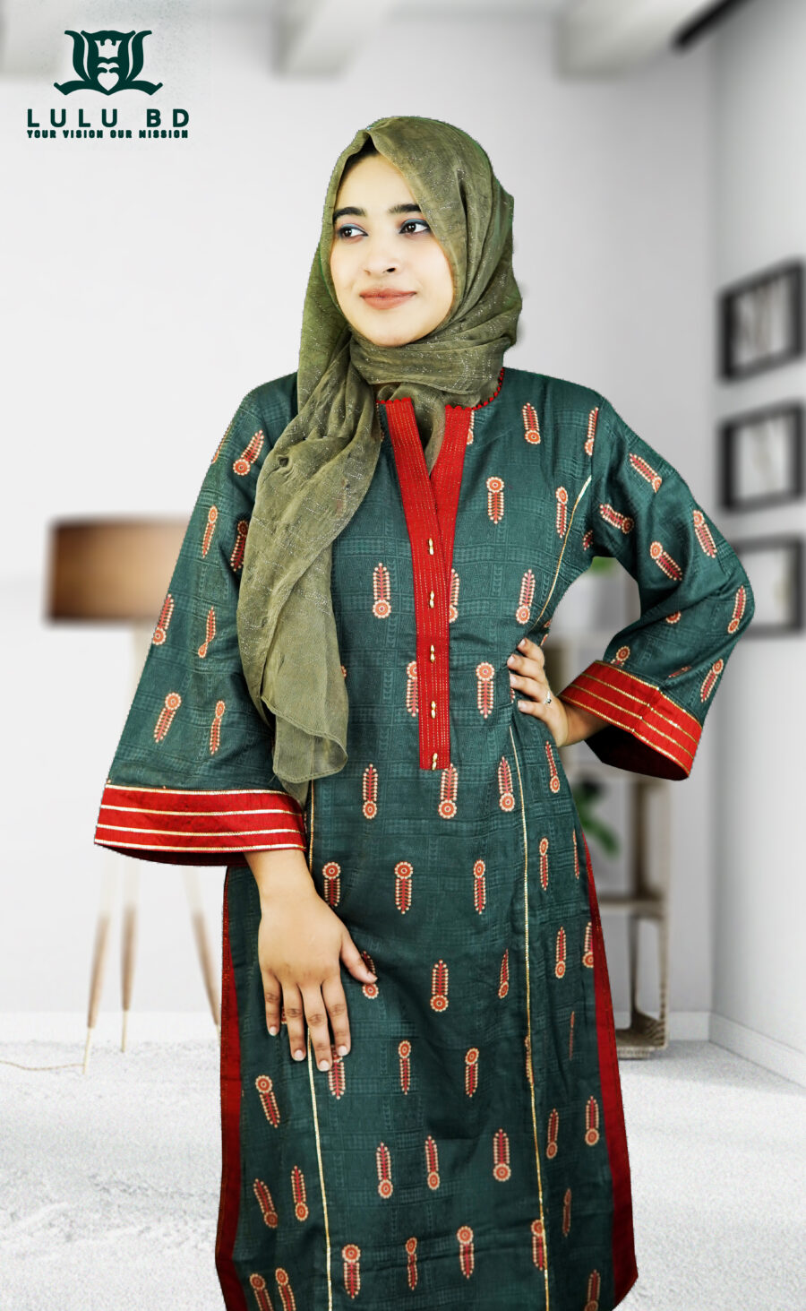 Ladies Embroidery 2pcs